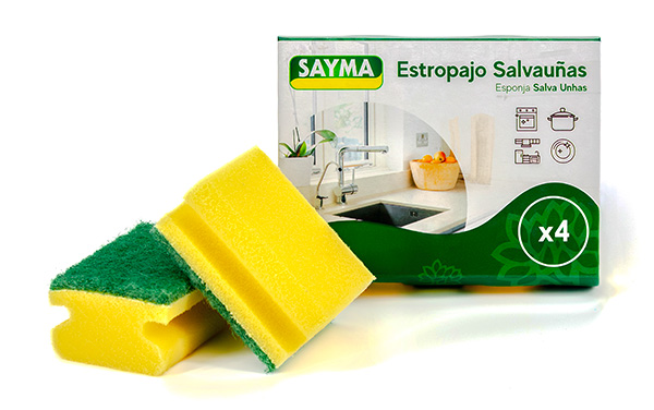 Ref. 57 - 4 estropajos salvauñas